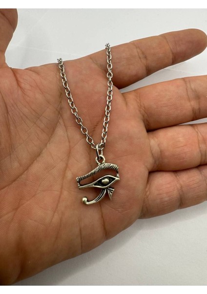 Eye Of Horus – Antik Mısır Koruma Sembolü Unisex Kolye (Metal Zincirli) Açıklama: