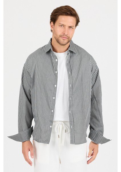 Erkek Çizgili Gömlek