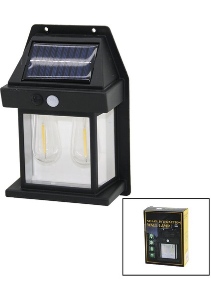 2 Lamba Solar - Sensörlü Aplik Duvar Lambası Dış Mekan 5.5V - 1W - 1800MAH (3791) fiyatları