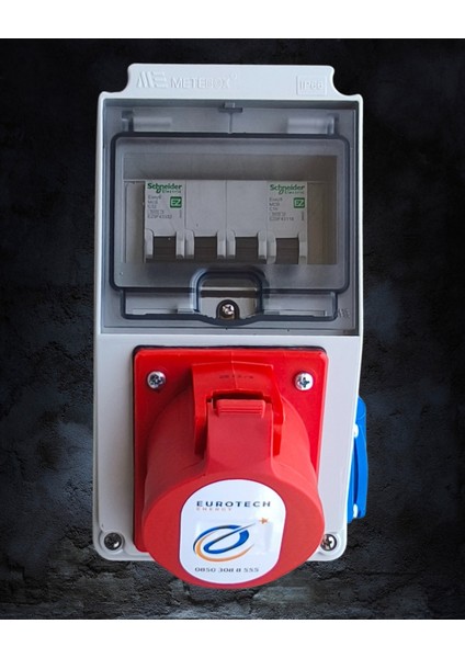 Elektrikli Araç Mobil Şarj Cihazları için Montajlı Küçük Kombinasyon Kutusu