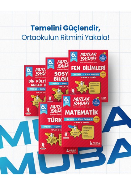 6.sınıf Fasikül + Soru Bankası Full Set.