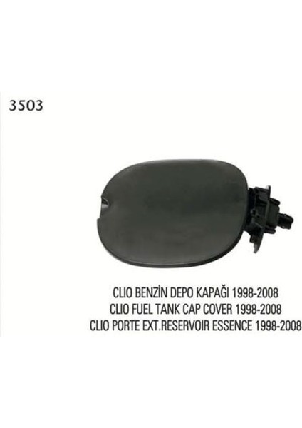 PLK-3503 - Yakıt Depo Kapağı Dış Clıo 98>