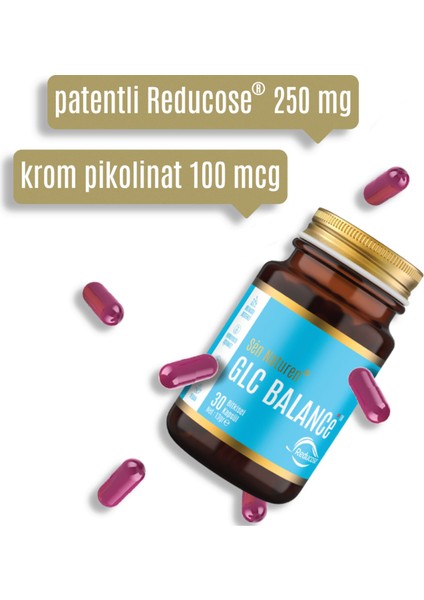Glc Balance Reducose® 250 mg Krom Pikolinat 30 kapsül fiyatları