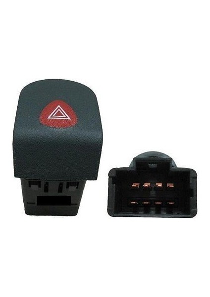 SAGEM-500201 - Dörtlü Flaşör Düğmesi Kangoo