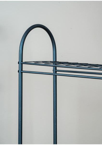 Elit 4 Siyah Metal Raflı Elbise Askısı Ayaklı Askılık Konfeksiyon Askılık modelleri