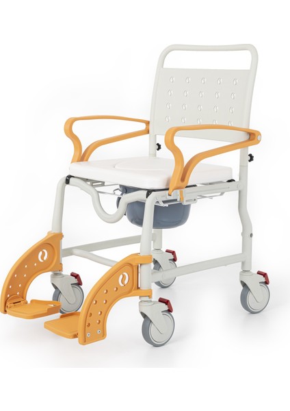 DM-8088C Soft Banyo ve Tuvalet Sandalyesi (Turuncu) modelleri