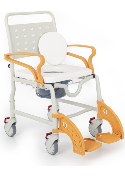 DM-8088C Soft Banyo ve Tuvalet Sandalyesi (Turuncu) indirimleri