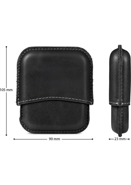 Hakiki Deri Hava ve Aroma Sızdırmaz Logosuz Puro Kılıfı fiyatları