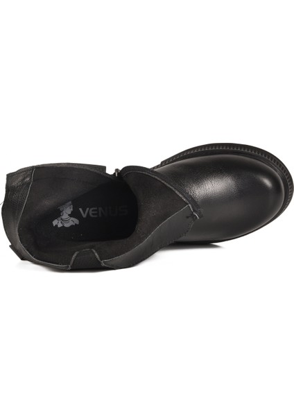 Siyah Içi Polarlı Hakiki Deri Kadın Bot fırsatları