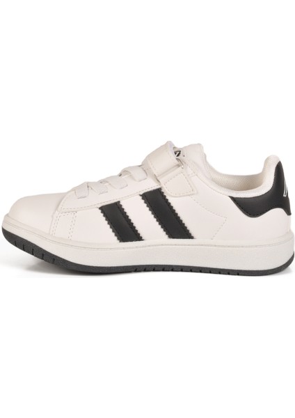 Beyaz Siyah Cırtlı Erkek Çocuk Sneaker fiyatları