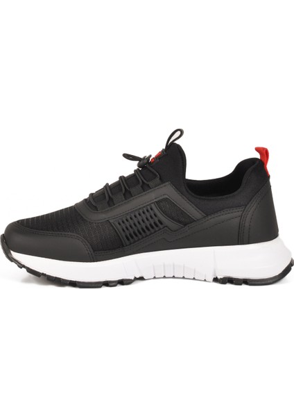 Siyah Kırmızı Kilit Bağcıklı Unisex Spor Ayakkabı fiyatları