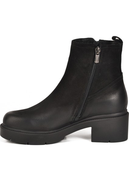 Siyah Nubuk Hakiki Deri Kadın Bot fiyatları