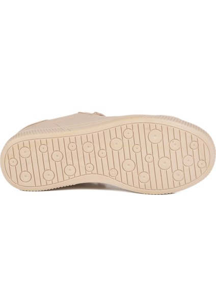 Bej Bağcıklı Kadın Spor Ayakkabı indirimleri