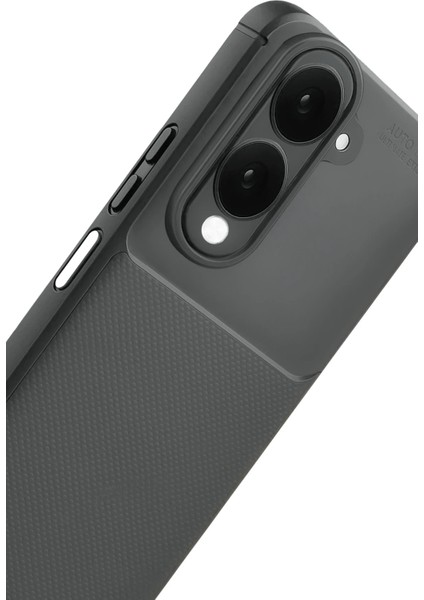 Vivo Y29S Kılıf Karbon Görünümlü Silikon Azn-Carbon modelleri