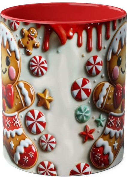 Kurabiye Adam Baskılı Kupa modelleri