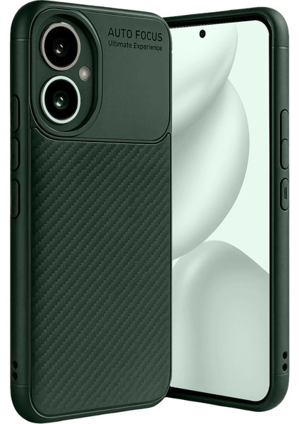 Honor 400 Kılıf Karbon Görünümlü Silikon Azn-Carbon