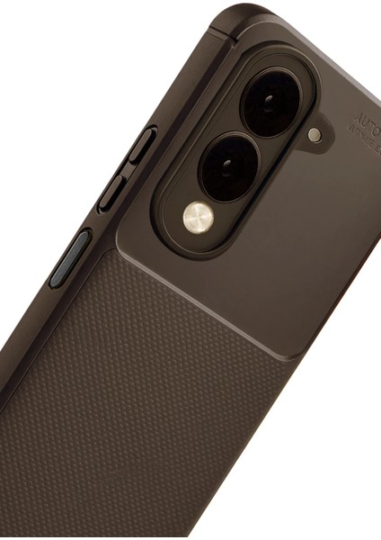 Vivo Y29S Kılıf Karbon Görünümlü Silikon Azn-Carbon modelleri