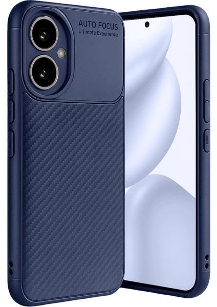 Honor 400 Kılıf Karbon Görünümlü Silikon Azn-Carbon