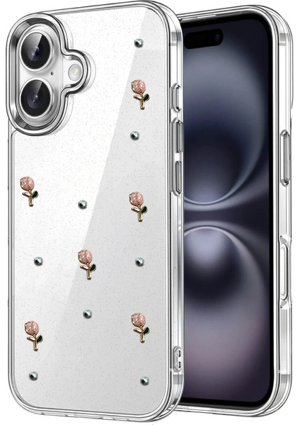 Apple iPhone 16 Plus Kılıf Desenli Silikon Kapak Azn-Fiyonk