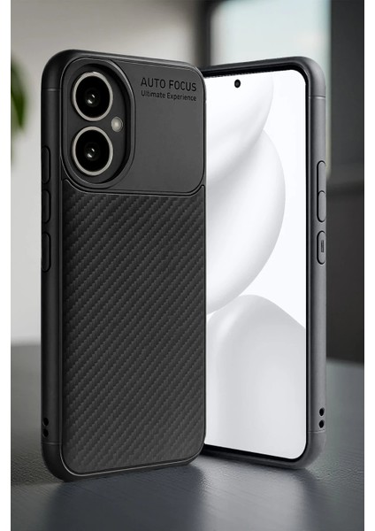 Honor 400 Kılıf Karbon Görünümlü Silikon Azn-Carbon fiyatları