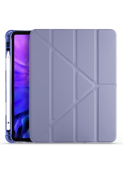 Apple iPad 10. Nesil 2022 10.9” / Apple 11. Nesil A16 2025 11” Uyumlu Kalem Bölmeli Uyku Modlu Akıllı Tri Folding Kılıf fiyatları