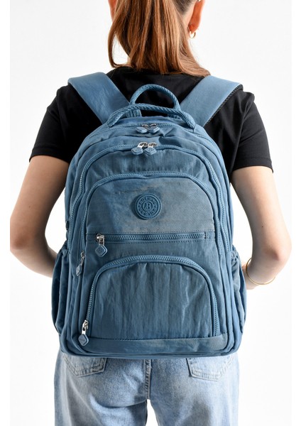 Bolsas Kadın Okul Sırt Çanta Mavi 1087