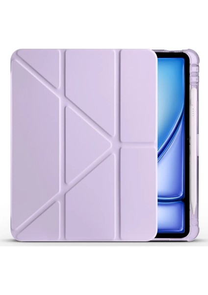 Apple iPad 10. Nesil 2022 10.9” / Apple 11. Nesil A16 2025 11” Uyumlu Kalem Bölmeli Uyku Modlu Akıllı Tri Folding Kılıf fiyatları