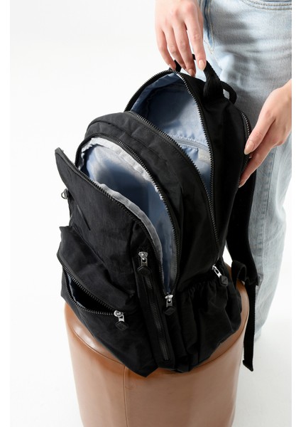 Bolsas Kadın Okul Sırt Çanta Siyah 1091 modelleri