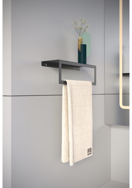 Modern 3’lü Set | Raflı Tuvalet Kağıtlığı, Havlu Askılığı ve Rulo Kağıt Havlu Askılığı | Paslanmaz Metal, Yüksek Taşıma Kapasiteli fırsatları