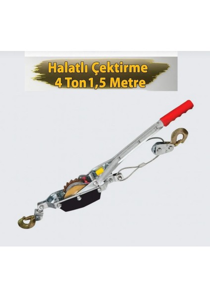 Halatlı Çektirme 4 Ton 1.5 Metre