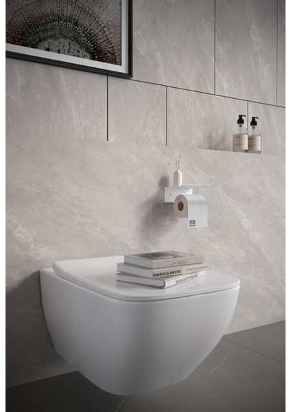 Modern 3’lü Set | Raflı Tuvalet Kağıtlığı, Havlu Askılığı, Rulo Kağıt Havlu Askılığı + Fön Makinesi Tutucu | Paslanmaz, Yüksek Taşıma Kapasiteli modelleri