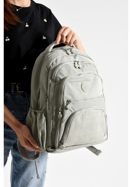 Bolsas Kadın Okul Sırt Çanta Gri 1087