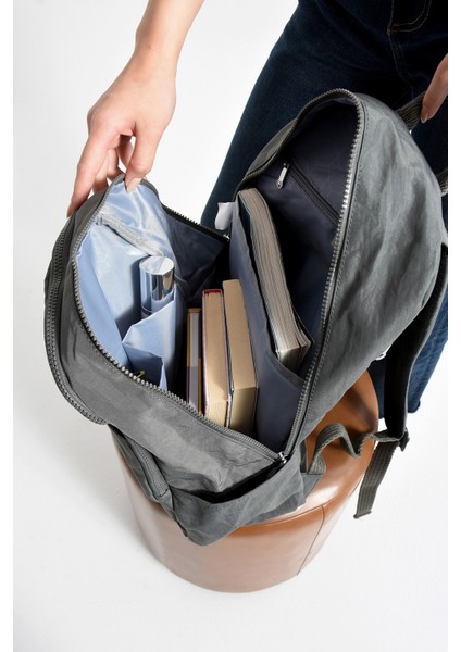 Bolsas Kadın Okul Sırt Çanta Gri 1089 modelleri