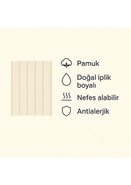 | Purelight | Yıkamalı Iplik Boya Pamuklu Çift Kişilik Nevresim Takımı | 200X220CM | Kahverengi fiyatları