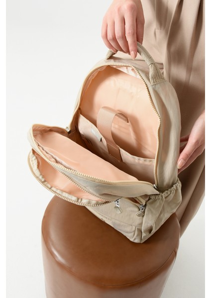 Bolsas Kadın Okul Sırt Çanta Bej 1093 modelleri