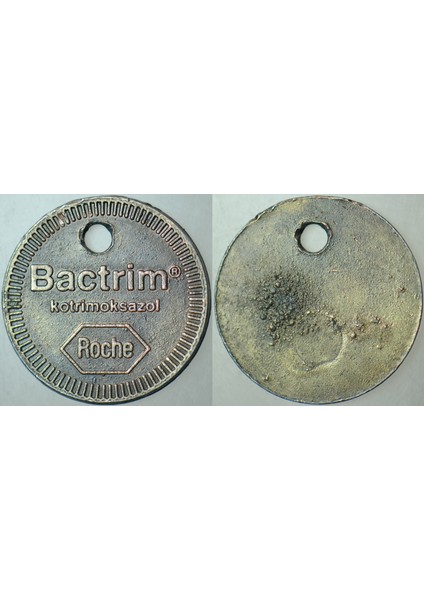 Yabancı Jeton 22 mm Çapında.