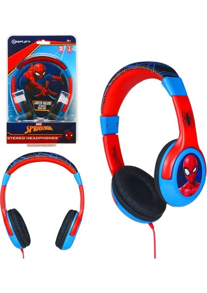 Orjinal Volkano Kablolu Kulaklık Spiderman Desenli Yüksek ve Kaliteli Ses