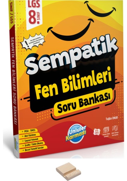 Lgs 8. Sınıf Sempatik Fen Bilimleri Soru Bankası ve Telefon Standı
