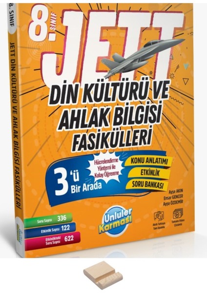 Lgs 8. Sınıf Jett Din Kültürü Fasikülleri ve Telefon Standı