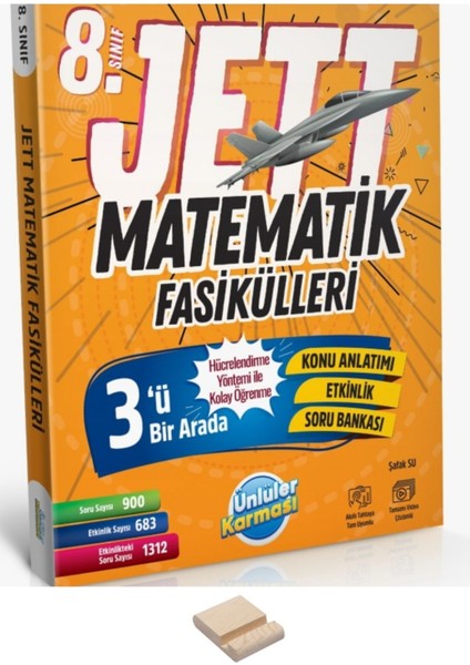 Lgs 8. Sınıf Jett Matematik Fasikülleri ve Telefon Standı