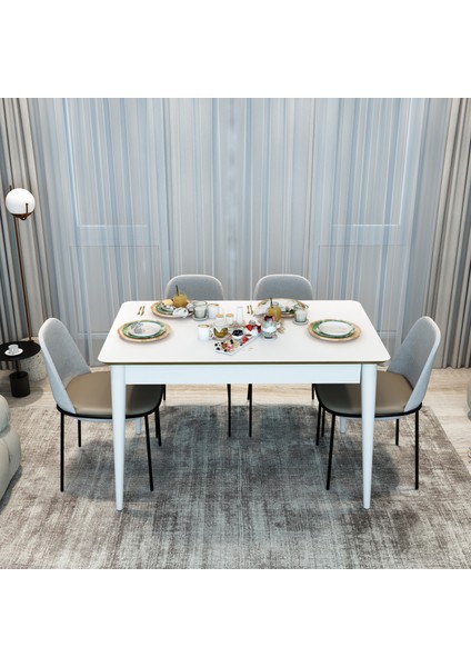 Mdf Mutfak Masası Beyaz fiyatları