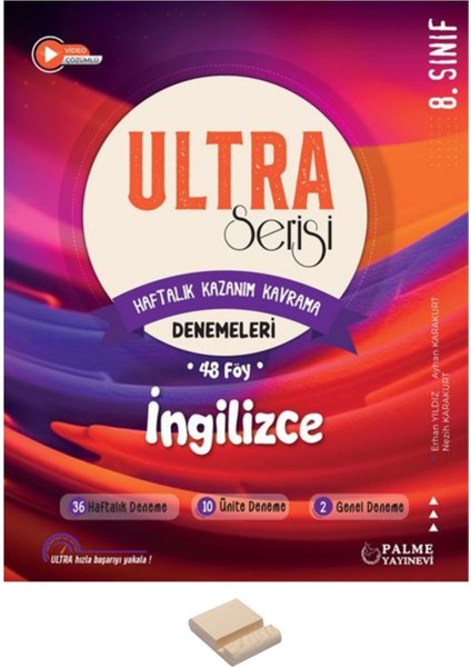 Lgs 8. Sınıf Ultra Haftalık Ingilizce Denemeleri ve Telefon Standı