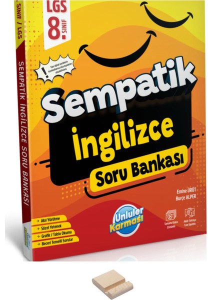 Lgs 8. Sınıf Sempatik Ingilizce Soru Bankası ve Telefon Standı