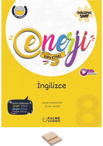 Lgs 8. Sınıf Enerji Ingilizce Soru Bankası ve Telefon Standı