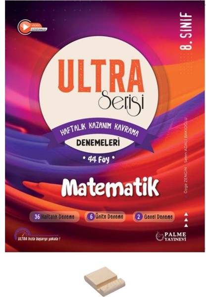 Lgs 8. Sınıf Ultra Haftalık Matematik Denemeleri ve Telefon Standı