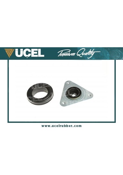 UCEL-10621B - Amortisör Tablası Takozu Takım Clıo Iıı Iv Captur Modus