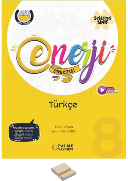 Lgs 8. Sınıf Enerji Türkçe Soru Bankası ve Telefon Standı