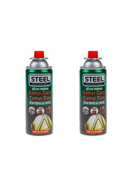 Portatif Kamp, Piknik, Seyahat Ocağı ve 2 Adet Gaz Kartuşu fırsatları