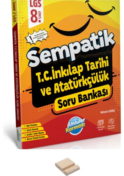 Lgs 8. Sınıf Sempatik Inkılap Tarihi Soru Bankası ve Telefon Standı