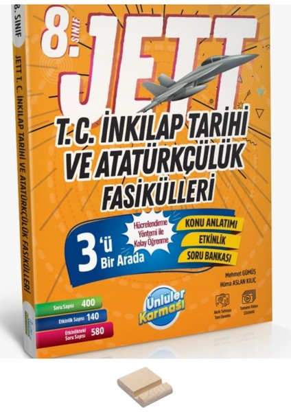 Lgs 8. Sınıf Jett Inkılap Tarihi Fasikülleri ve Telefon Standı